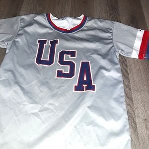 Boombah Youth Medium grey, red, blue,  and white